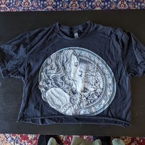 3/$25 Alice In Wonderland crop top disney